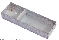 STEEL SWITCH & SOCKET BOXES